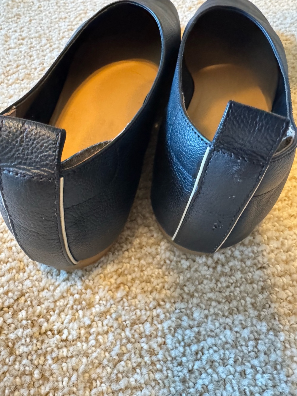 Everlane The Day Glove Leather Flats in Black Size 8 - Picture 5 of 6